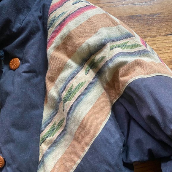 Vintage 90's Mulberry Street Pattern Coat (Waterproof) - Picture 3 of 8